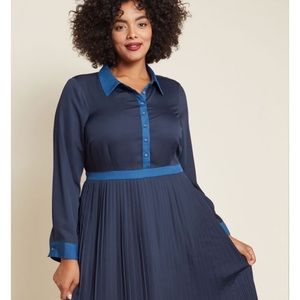 Fantastic never-worn ModCloth US 20 blue dress!